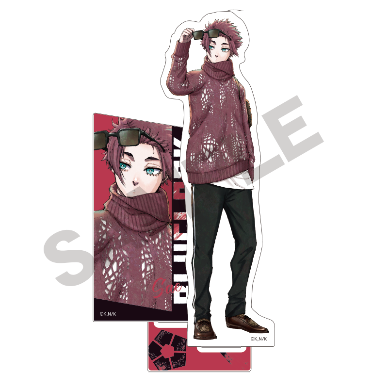 「振込締切日9/21」代行予約 蓝色监狱 中国再販商品 缶バッジ&アクリルスタンド&プロフィールカードキーホルダ