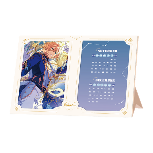 「振込締切日:9/10」通常価格 代行予約 偶像梦幻祭 中国限定商品 2024星の光卓上カレンダー