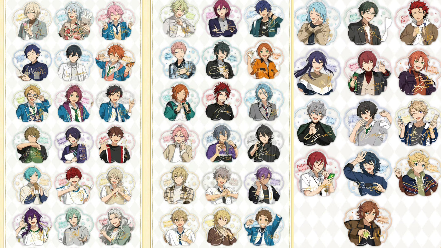 「店頭特典付き・振込締切日:10/3」代行予約 偶像梦幻祭 中国限定商品 店頭限定商品 愛蔵カード第三弾&甘い食光アクリルスタンド&花伴クリアカード第四弾