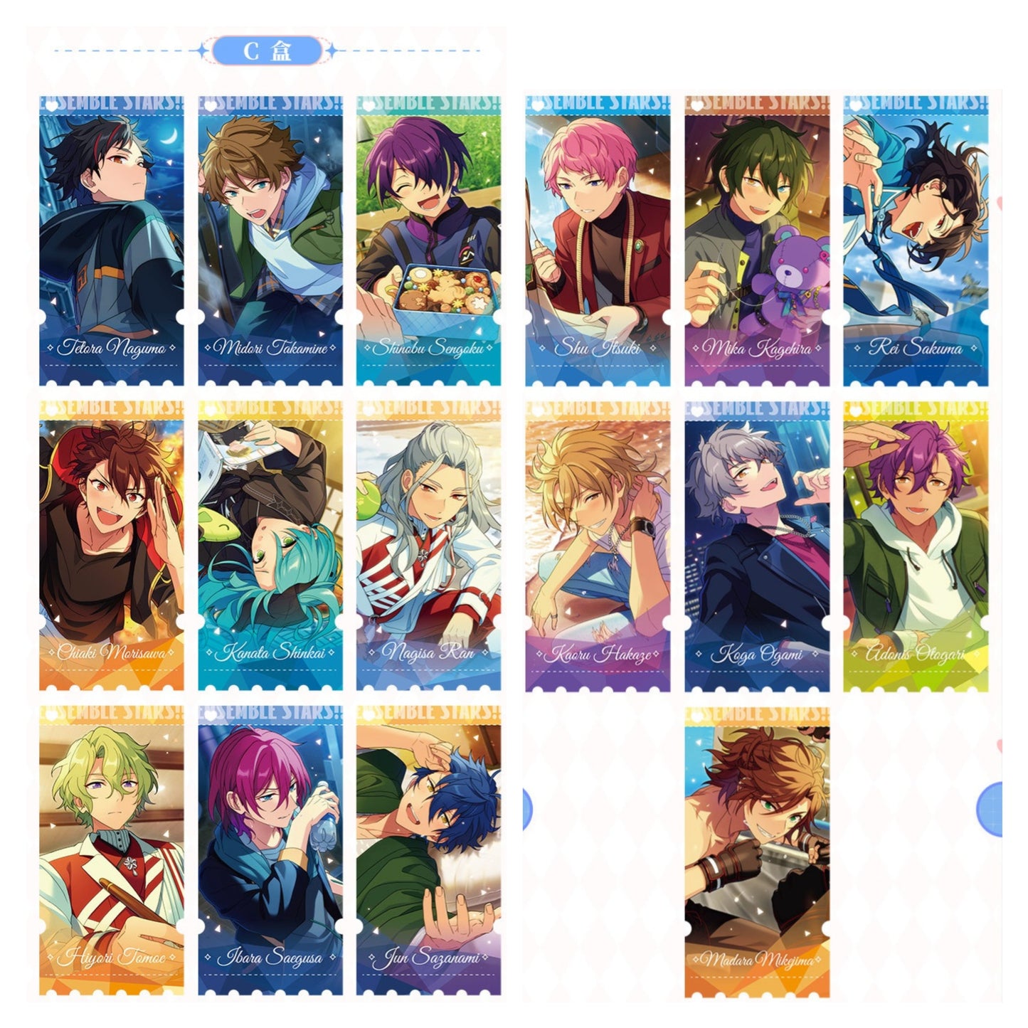 「通常価格・振込締切日:5/1」代行予約 偶像梦幻祭中国限定商品 印記アクリルキーホルダー