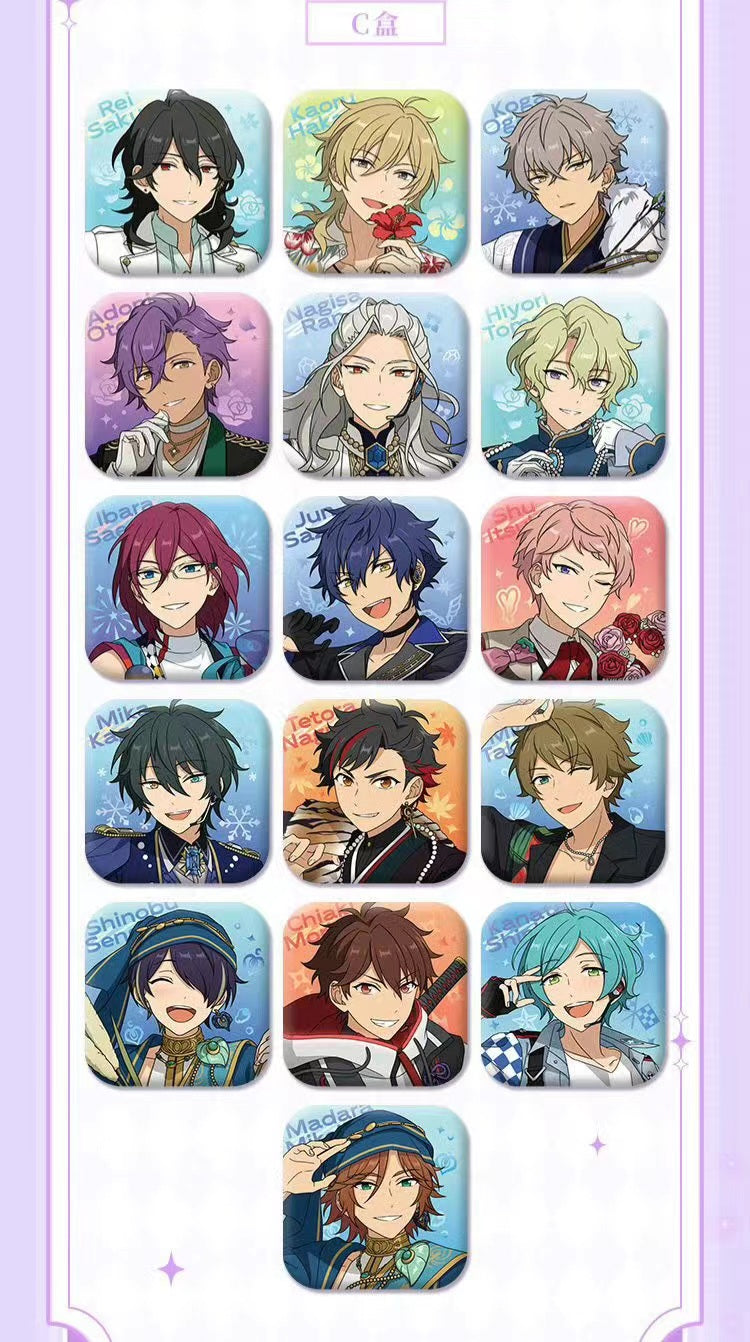 「通常価格・振込締切日:5/29」代行予約 偶像梦幻祭中国限定商品 星烁缶バッジ