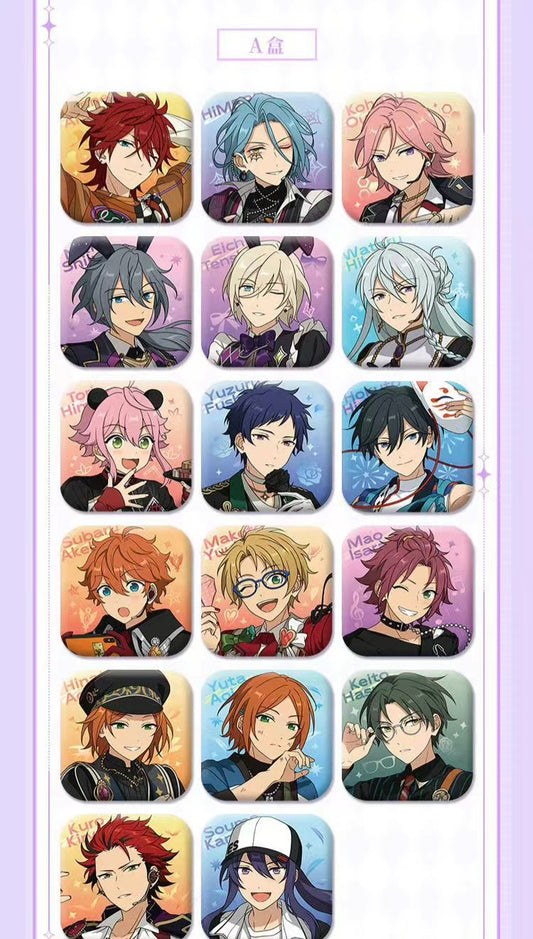 「通常価格・振込締切日:5/29」代行予約 偶像梦幻祭中国限定商品 星烁缶バッジ