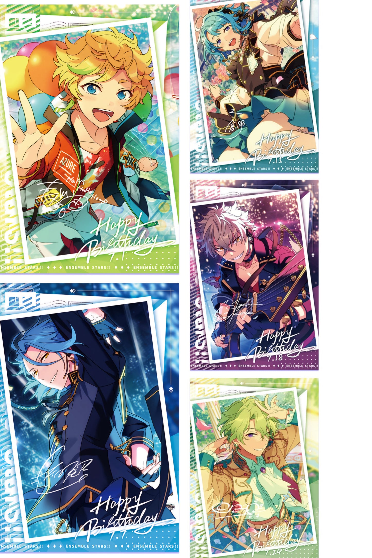 「振込締切日:7/18」代行予約 偶像梦幻祭 中国限定商品 7月店頭限定商品