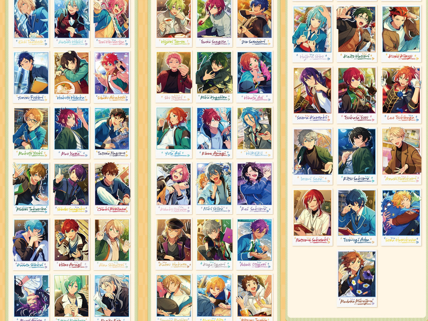 「通常価格・振込締切日:9/29」代行予約 偶像梦幻祭 中国限定商品 星梦ポラ風カード