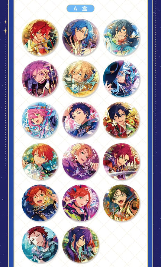 「通常価格・振込締切日:10/29」代行予約 偶像梦幻祭中国限定商品 星光缶バッジ