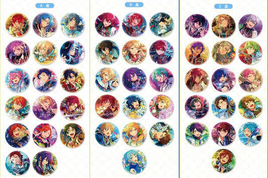 「通常価格・振込締切日:10/28」代行予約 偶像梦幻祭中国限定商品 星光缶バッジ5点セット