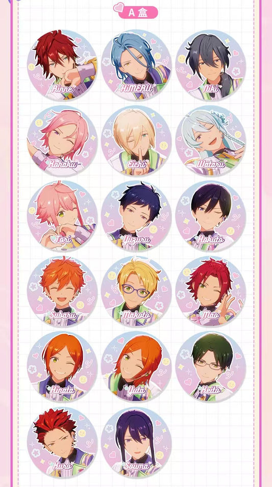 「早期価格・振込締切日:11/28」代行予約 偶像梦幻祭中国限定商品 一心一夢缶バッジ