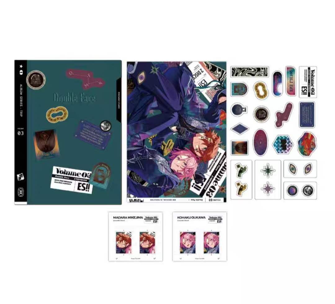 「通常価格・振込締切日:2/24」代行予約 偶像梦幻祭中国限定商品 tripシリーズ-クリアファイルセット