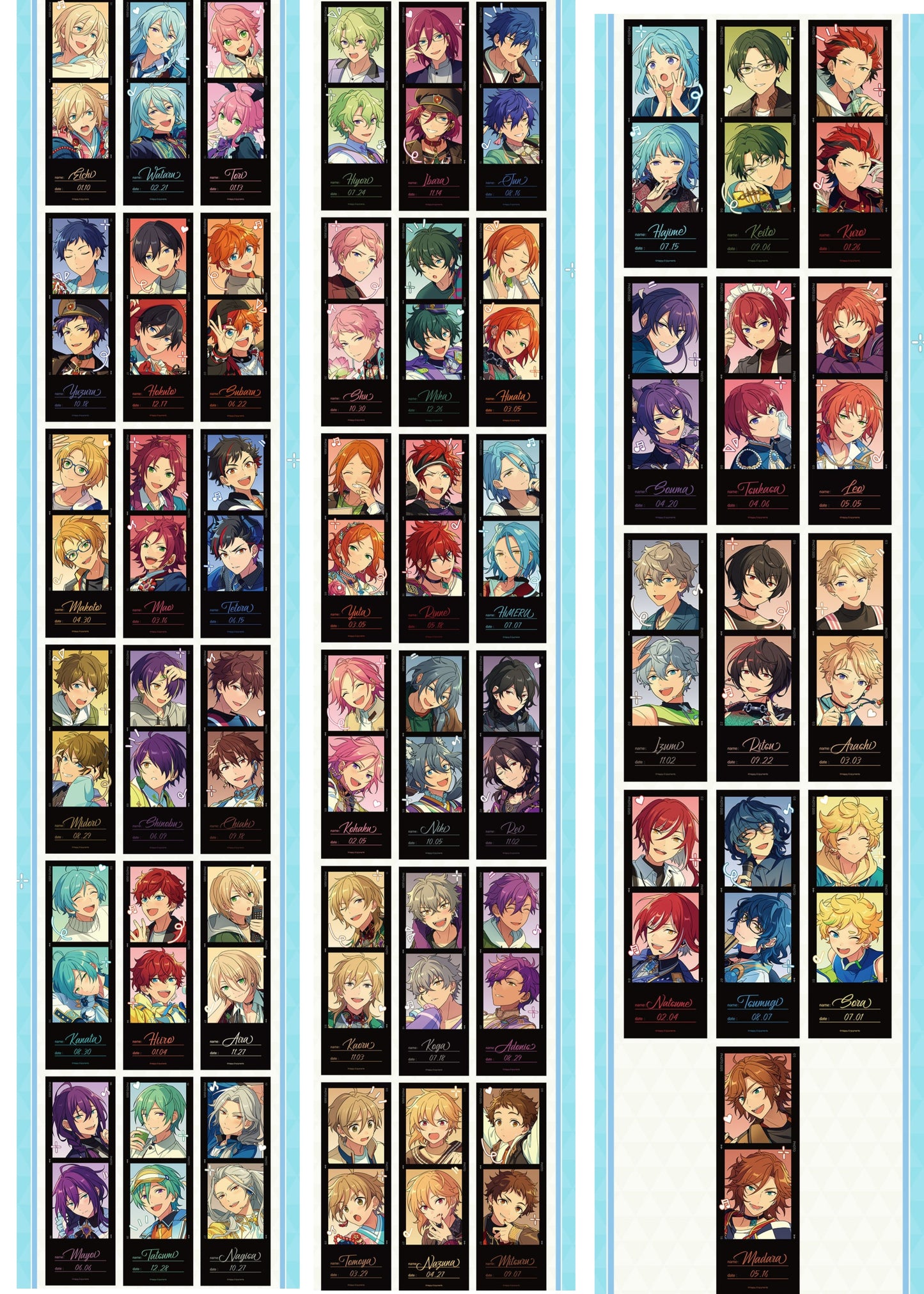 「通常価格・振込締切日:5/27」代行予約 偶像梦幻祭 中国限定商品 絵影フィルム