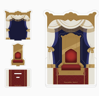 「通常価格・振込締切日:6/29」代行予約 偶像梦幻祭 中国限定商品 王子様ちびアクリルブロック