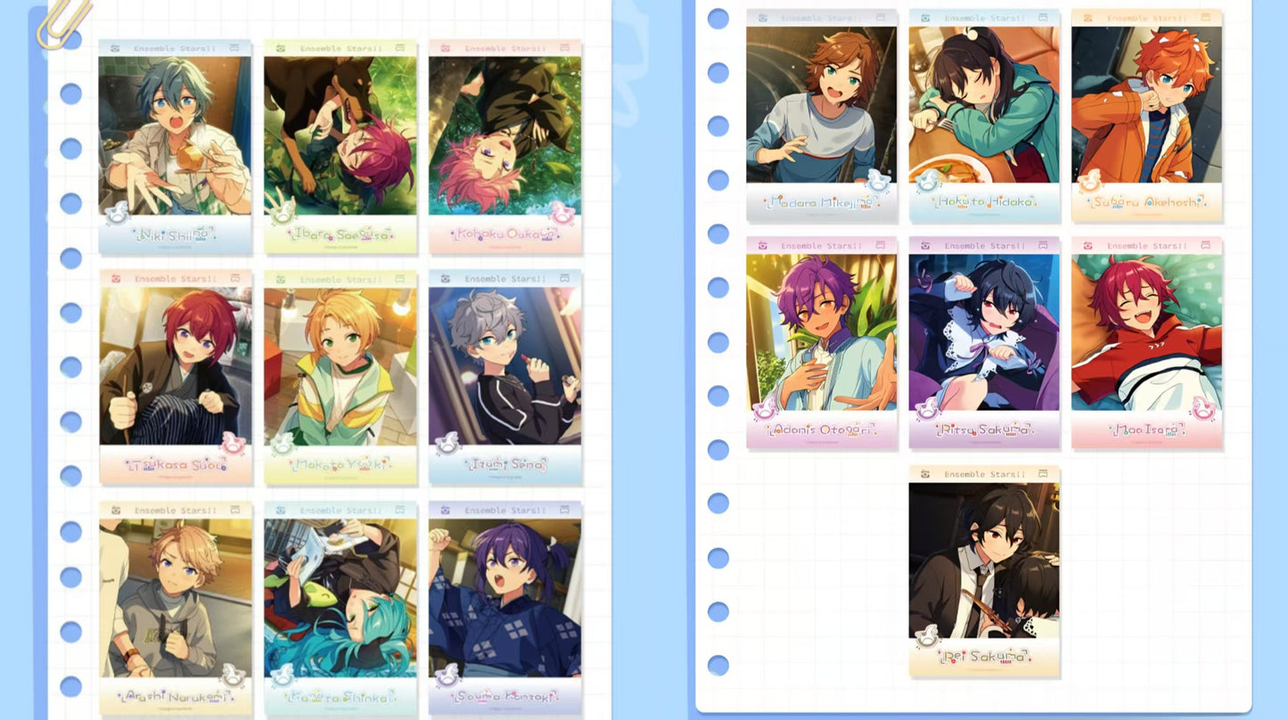 「振込締切日:9/16」代行予約 偶像梦幻祭 ポップアップストア 童心珍蔵シリーズ-カード&アクリルスタンド