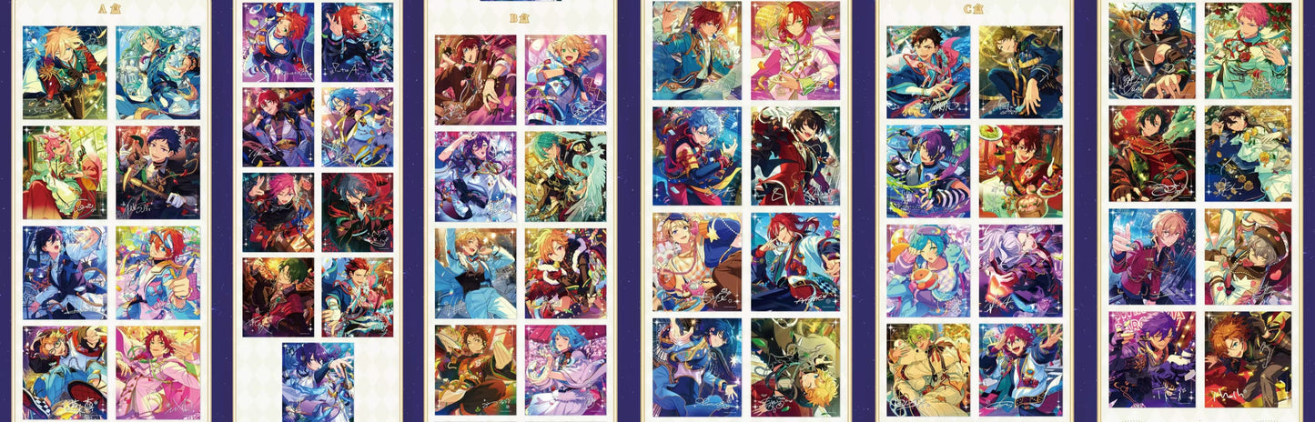 「特典付き・早期価格・振込締切日:9/28」代行予約 偶像梦幻祭 中国限定商品 盛放色紙