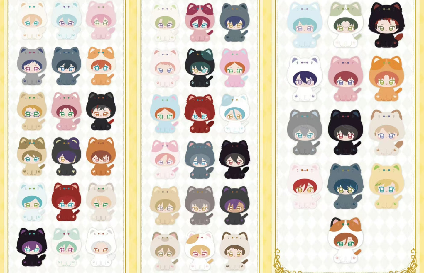 「店頭特典付き・振込締切日:9/16」代行予約 偶像梦幻祭 中国限定商品 9月店頭限定商品 星夢色紙第三弾&萌萌ちびアクリルブロック