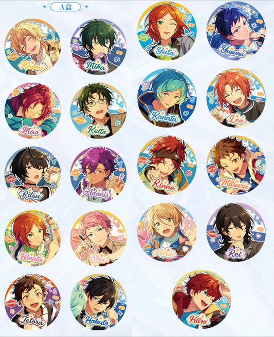 「特典付き-早期価格・振込締切日:3/4の15時」代行予約 偶像夢幻祭 中国限定商品 限定スカウト缶バッジ第四弾