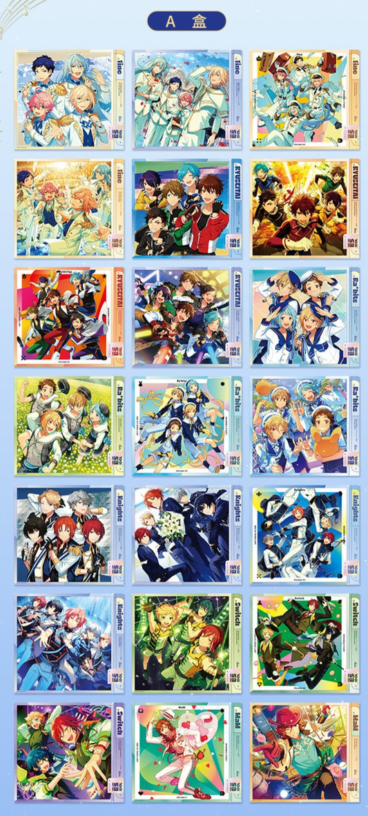 「特典付き-早期価格・振込締切日:3/4の15時」代行予約 偶像夢幻祭 中国限定商品 アルバムシリーズ-カード