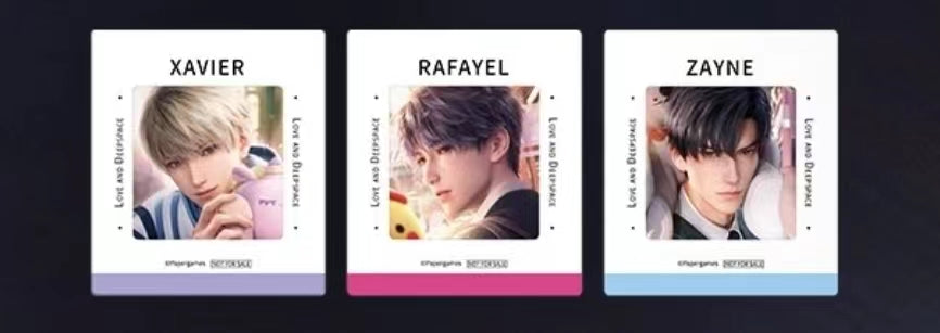 「特典付き・振込締切日:3/10」代行予約 恋と深空 中国限定商品 心動シリーズ&光影シリーズ&閑趣シリーズ