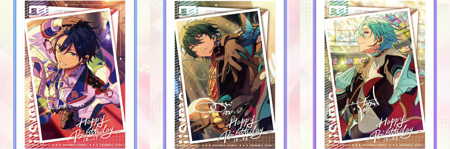 「店頭特典付き・振込締切日:12/1」代行予約 偶像梦幻祭 中国限定商品 店頭限定商品 愛蔵カード第四弾