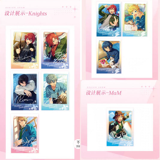 「ガチャ販売・振込締切日3/30」代行予約 偶像梦幻祭中国限定商品 星動日記 ブロマイド