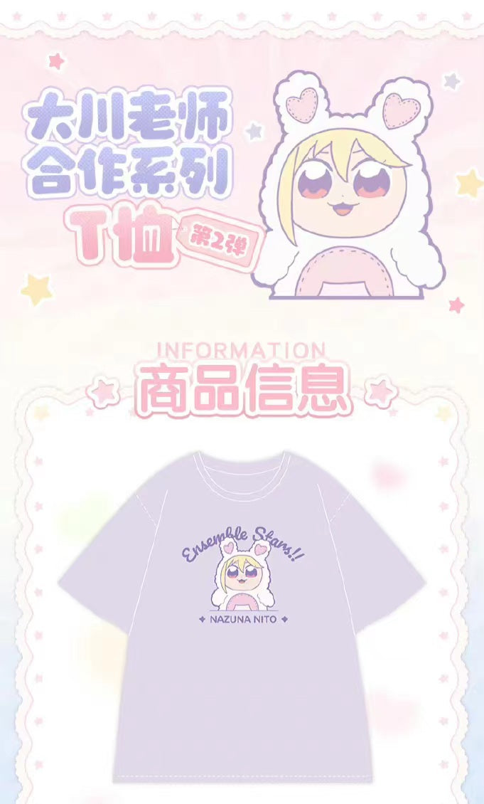 「振込締切日5/18」代行予約　偶像梦幻祭中国限定商品　Tシャツ第二弾