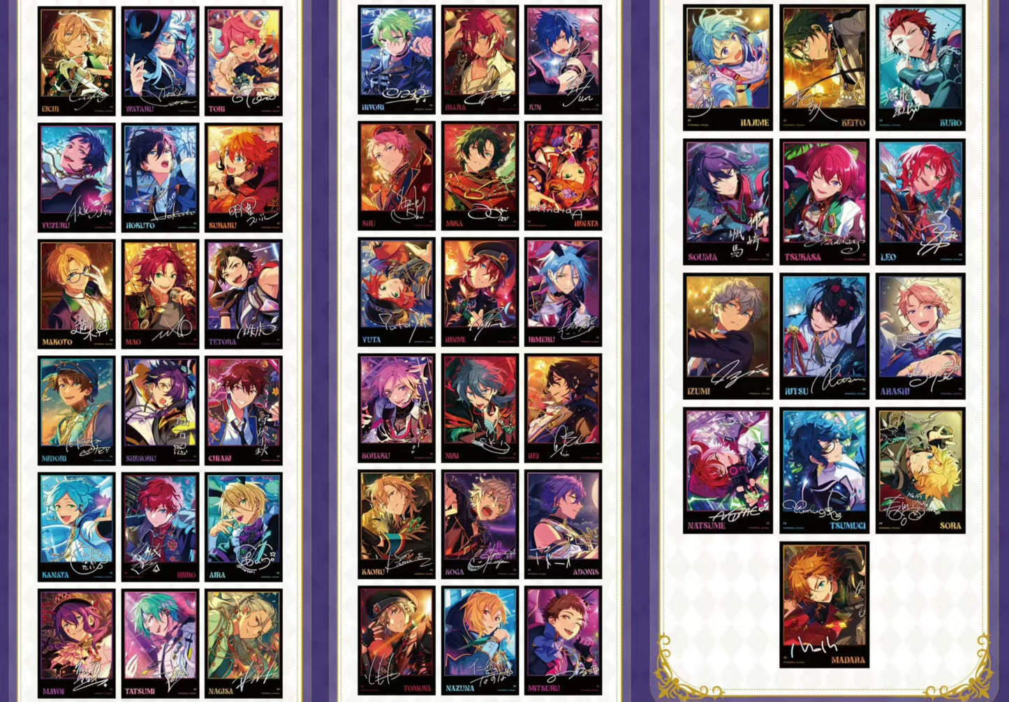 「店頭特典付き・振込締切日：10/6」代行予約　偶像梦幻祭　中国限定商品　10月店頭限定商品　星幻ポラ風カード第三弾＆生放送クリアカード