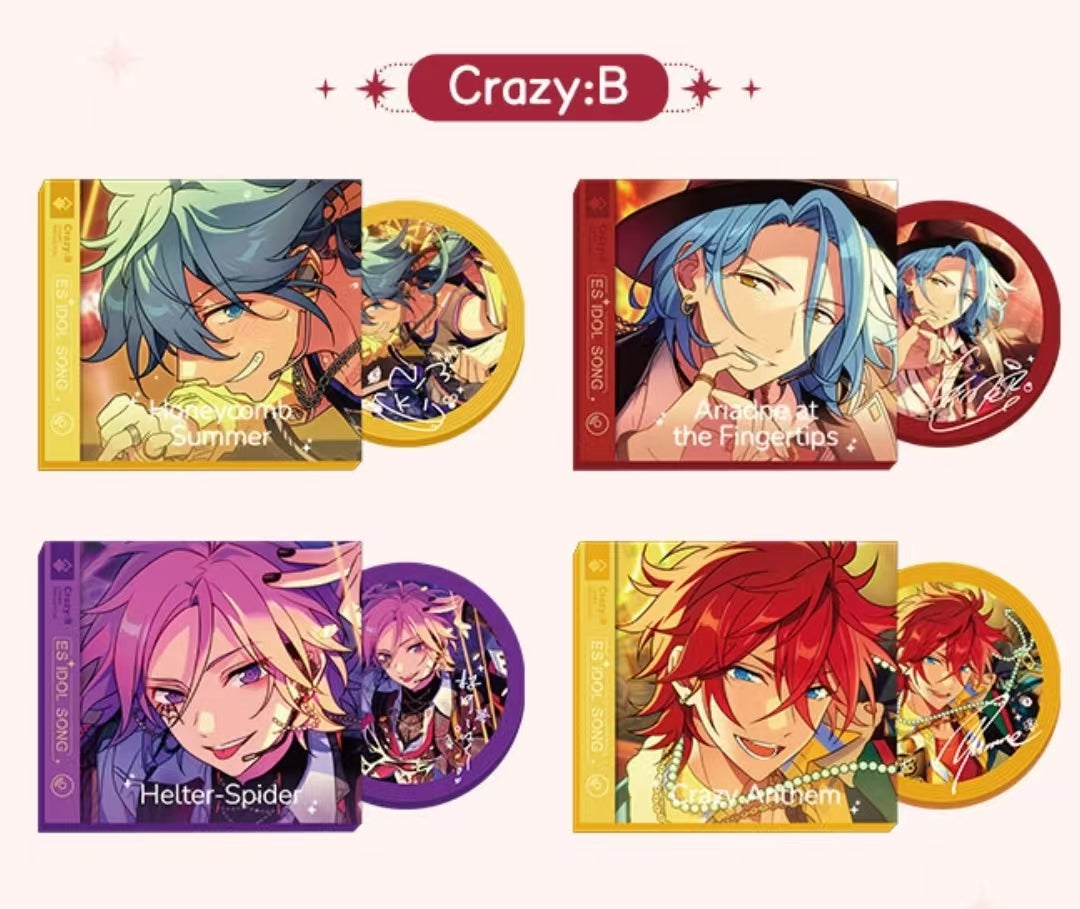 「特典付き・早期価格・振込締切日：9/28」代行予約　偶像梦幻祭　中国限定商品　ミニマグネットCD