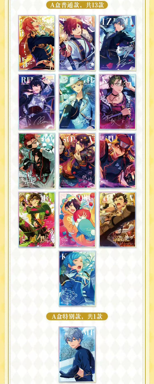 「店頭特典付き・振込締切日：9/16」代行予約　偶像梦幻祭　中国限定商品　9月店頭限定商品　星夢色紙第三弾＆萌萌ちびアクリルブロック