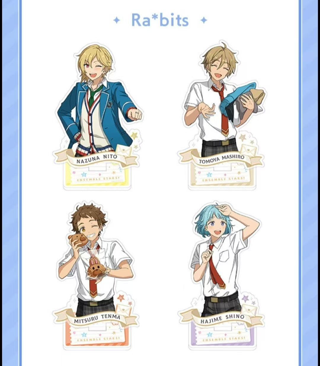 「早期価格・振込締切日：10/23」代行予約　偶像梦幻祭 中国限定商品　星伴アクリルスタンド第四弾