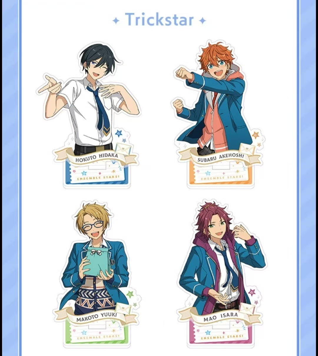 「早期価格・振込締切日：10/23」代行予約　偶像梦幻祭 中国限定商品　星伴アクリルスタンド第四弾