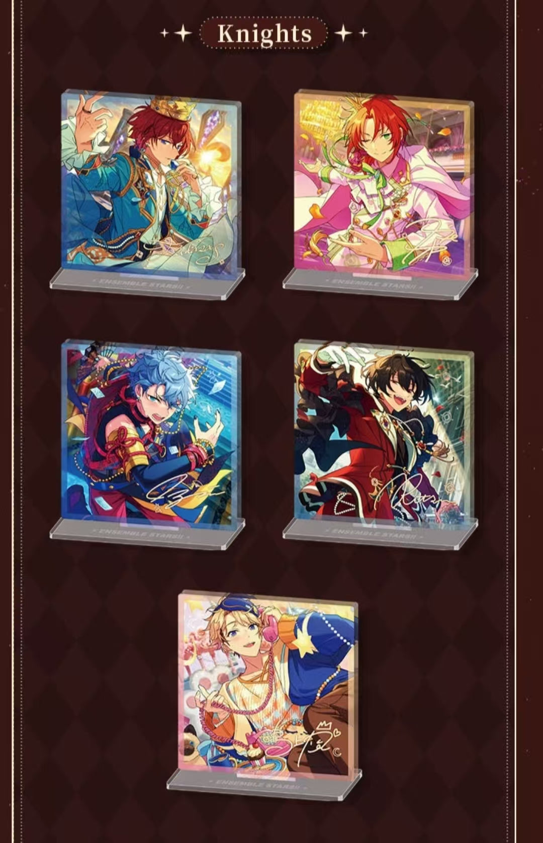 「早期価格・振込締切日：10/23」代行予約　偶像梦幻祭 中国限定商品　盛放アクスタ