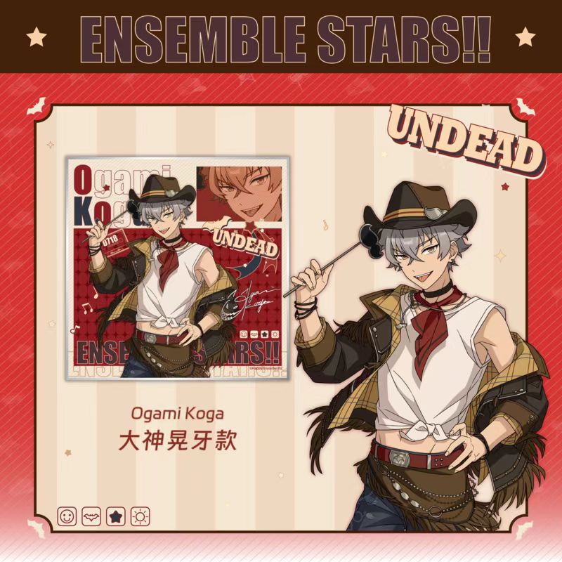 「振込締切日：10/23」代行予約　偶像梦幻祭 中国限定商品　絵星絵楽色紙