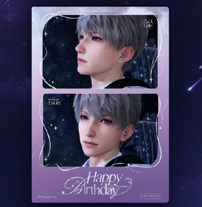 「特典付き・振込締切日：10/23」代行予約　恋と深空　セイヤ　中国2025バースデーグッズ