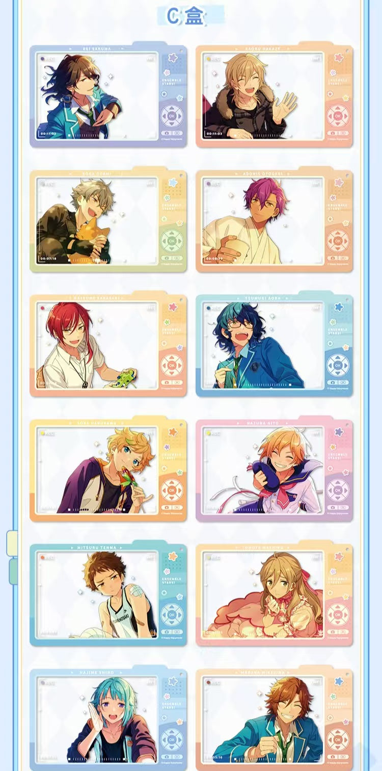 「早期価格第二回・振込締切日：11/27」代行予約　偶像梦幻祭 中国限定商品　VLOG風アクリルクリアカード