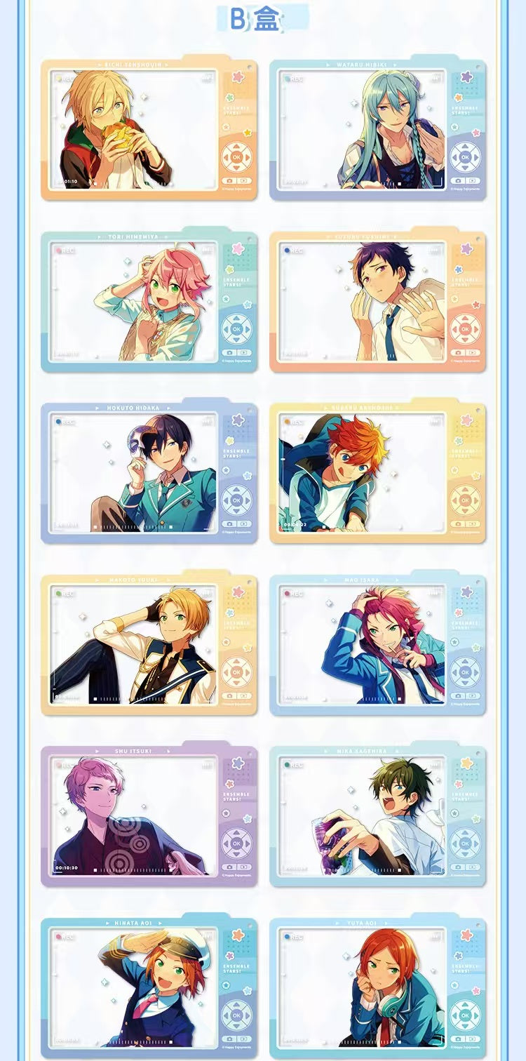 「早期価格第二回・振込締切日：11/27」代行予約　偶像梦幻祭 中国限定商品　VLOG風アクリルクリアカード