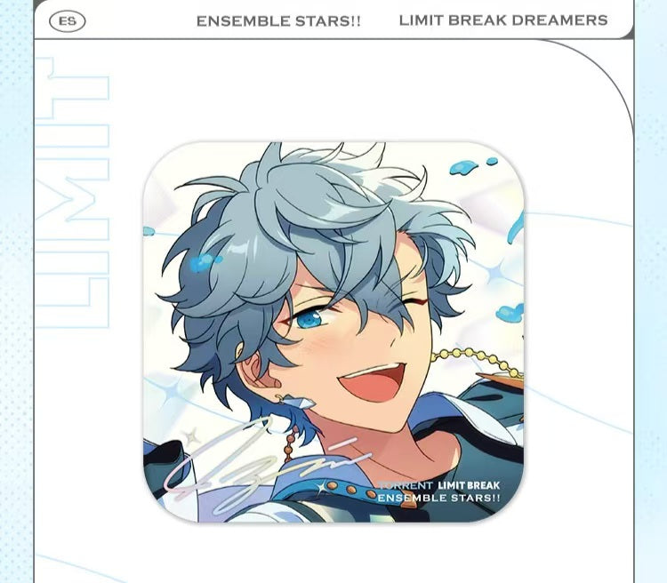 「早期価格第二回・振込締切日：11/27」代行予約　偶像梦幻祭 中国限定商品　LIMIT　BREAK-スクエア缶バッジ