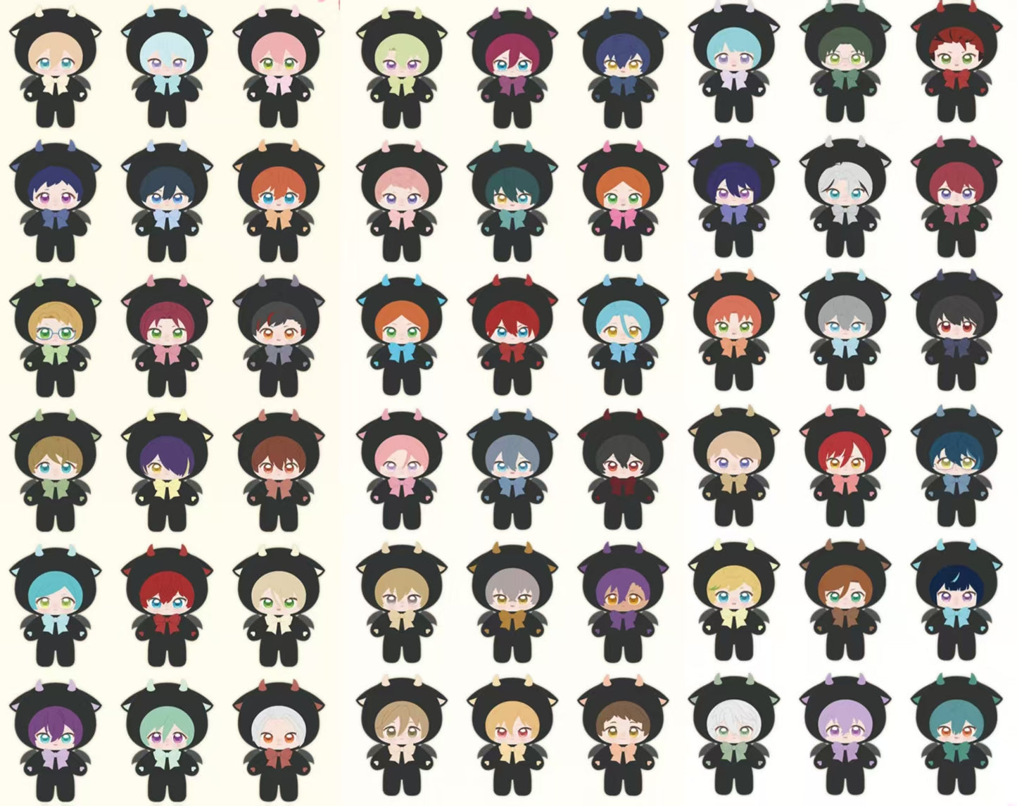 「早期価格第二回・振込締切日：11/27」代行予約　偶像梦幻祭 中国限定商品　ES珍蔵シリーズドール-Shine & Shadow-マグネットアクキーと同梱しない