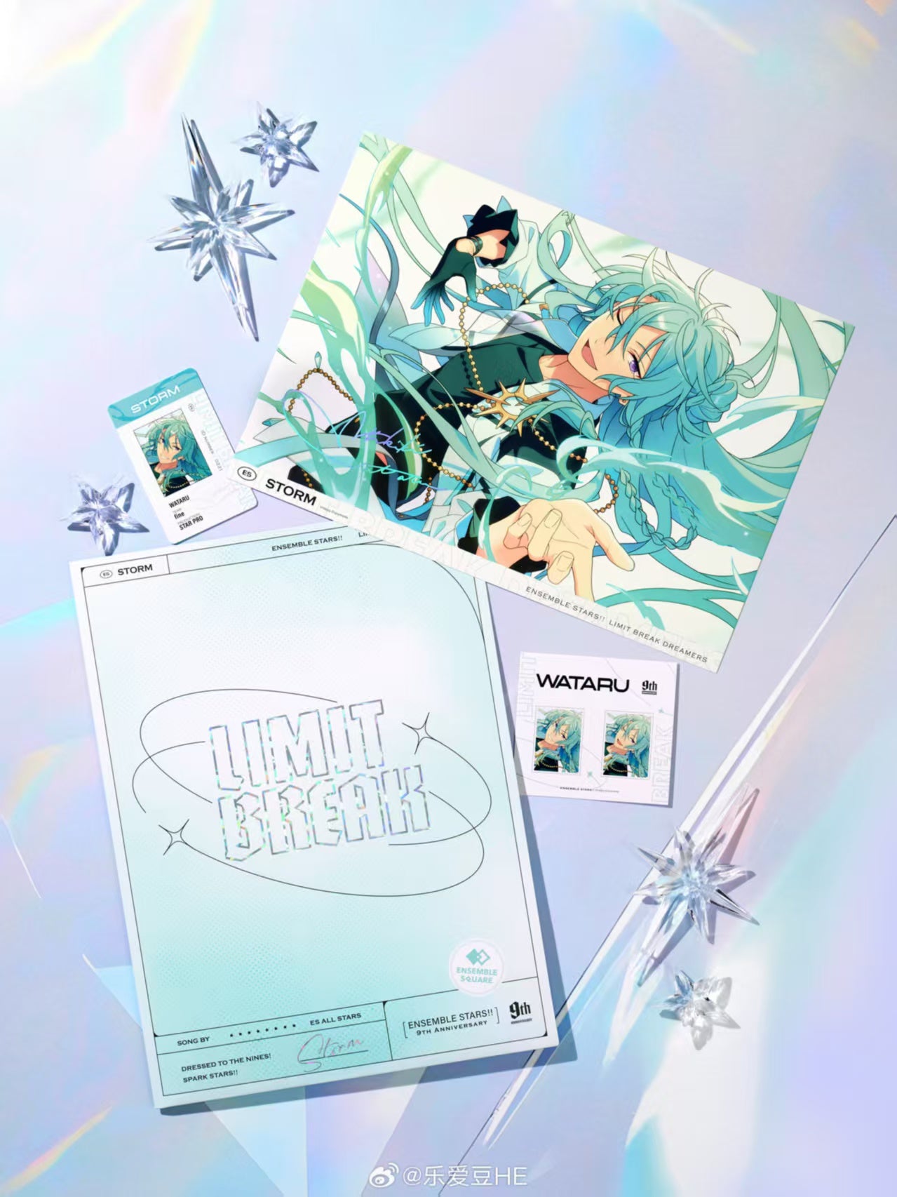 「早期価格第二回・振込締切日：11/27」代行予約　偶像梦幻祭 中国限定商品　LIMIT　BREAK-クリアファイルセット-マグネットアクキーと同梱しない