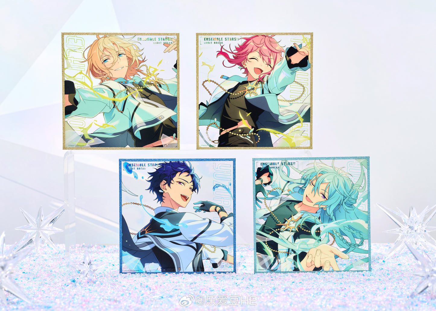 「早期価格第二回・振込締切日：11/27」代行予約　偶像梦幻祭 中国限定商品　LIMIT　BREAK-アクリルクリア色紙