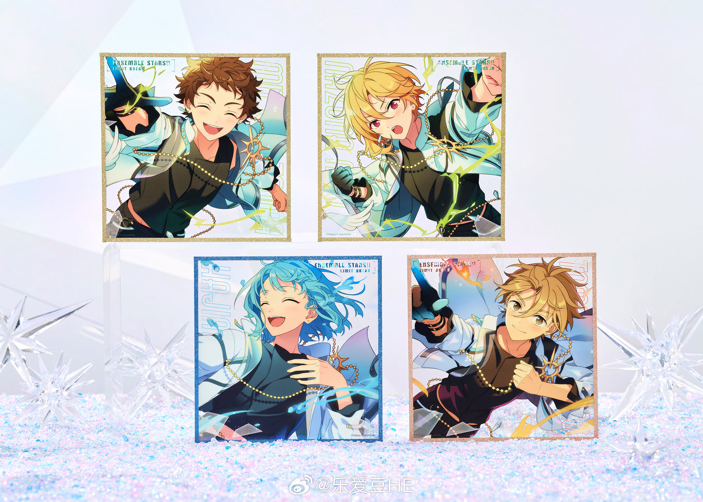 「早期価格第二回・振込締切日：11/27」代行予約　偶像梦幻祭 中国限定商品　LIMIT　BREAK-アクリルクリア色紙