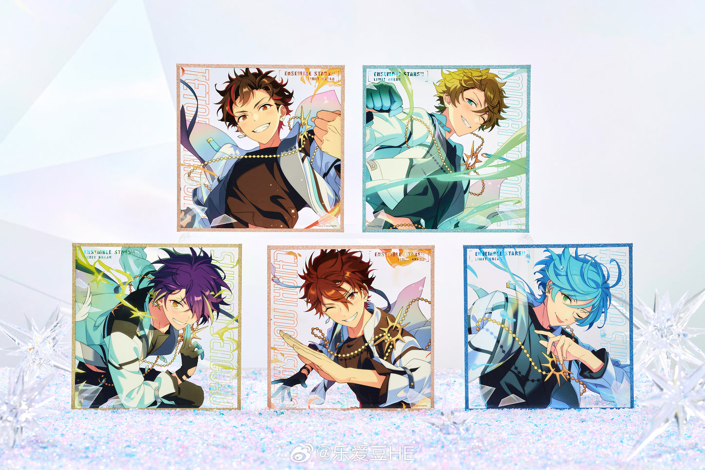 「早期価格第二回・振込締切日：11/27」代行予約　偶像梦幻祭 中国限定商品　LIMIT　BREAK-アクリルクリア色紙