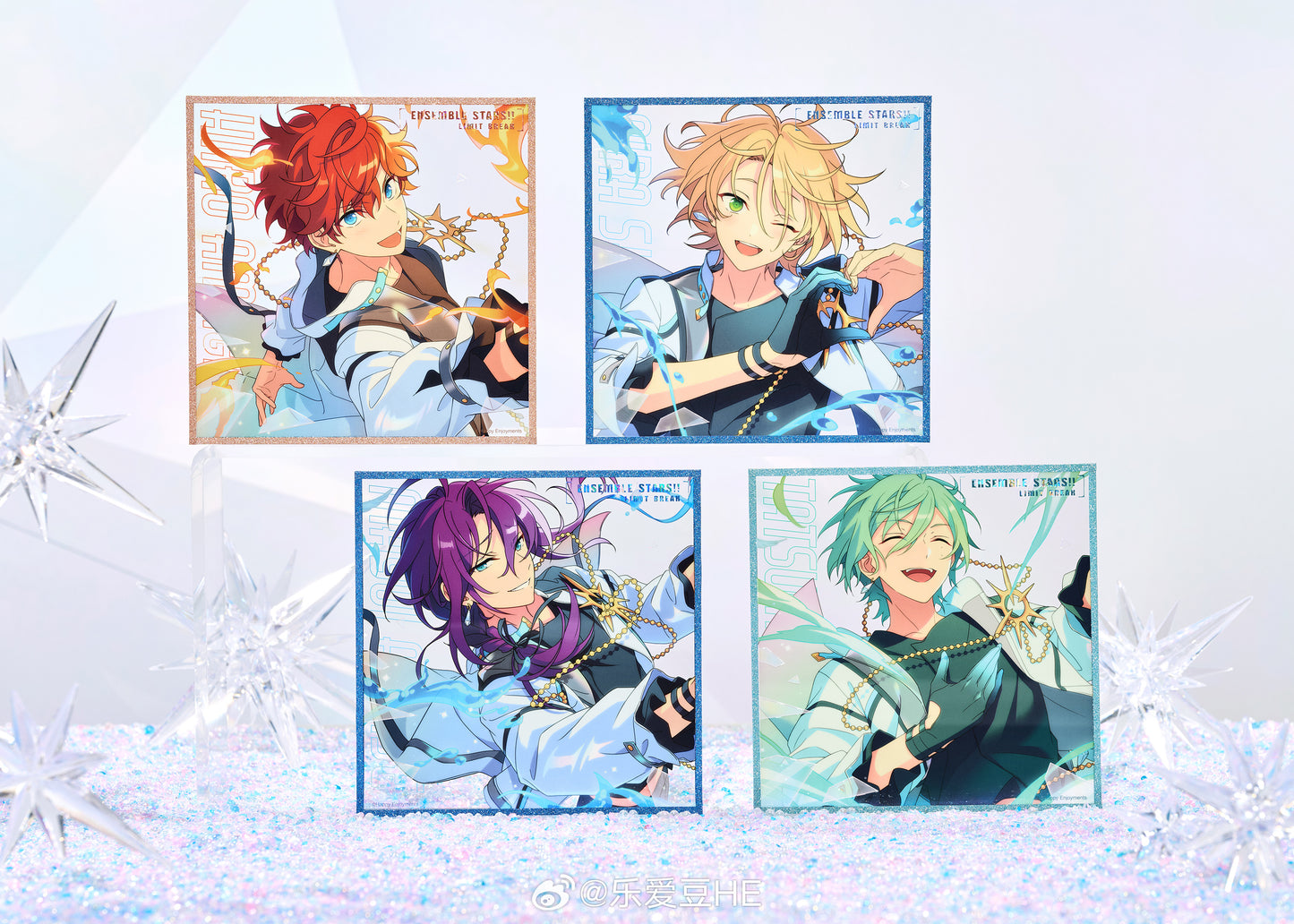 「早期価格第二回・振込締切日：11/27」代行予約　偶像梦幻祭 中国限定商品　LIMIT　BREAK-アクリルクリア色紙