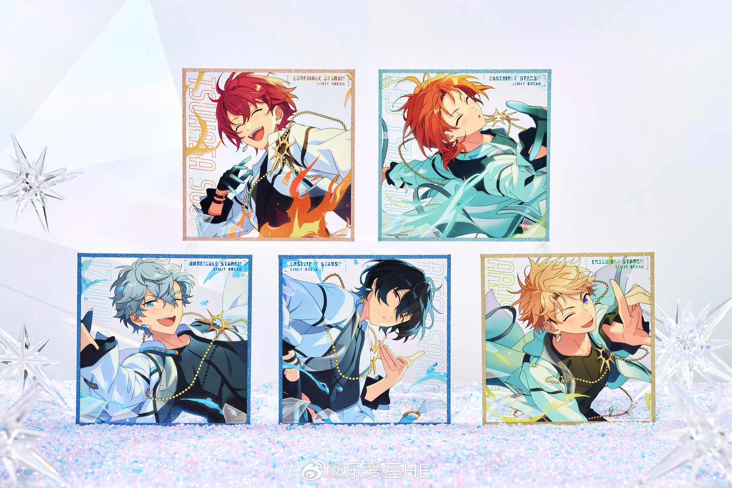 「早期価格第二回・振込締切日：11/27」代行予約　偶像梦幻祭 中国限定商品　LIMIT　BREAK-アクリルクリア色紙