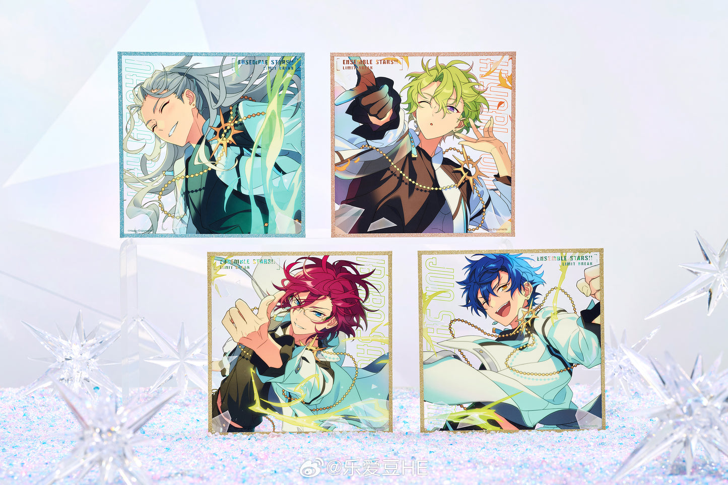 「早期価格第二回・振込締切日：11/27」代行予約　偶像梦幻祭 中国限定商品　LIMIT　BREAK-アクリルクリア色紙