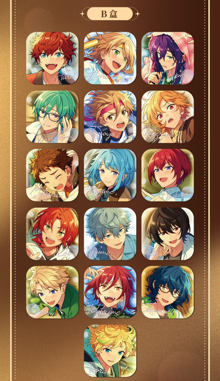 「振込締切日：12/30」代行予約　偶像夢幻祭 中国限定商品　追光缶バッジ第三弾