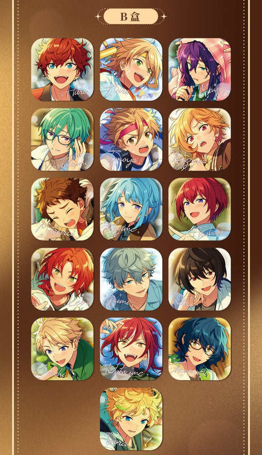 「振込締切日：12/30」代行予約　偶像夢幻祭 中国限定商品　追光缶バッジ第三弾