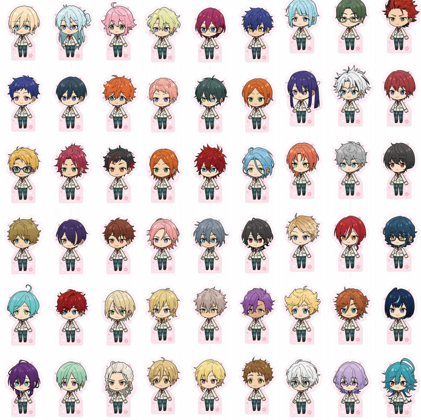 「早期価格・振込締切日：1/30の15時」代行予約　偶像夢幻祭　中国限定商品　私立すくらんぶる学園ちびアクリルブロック