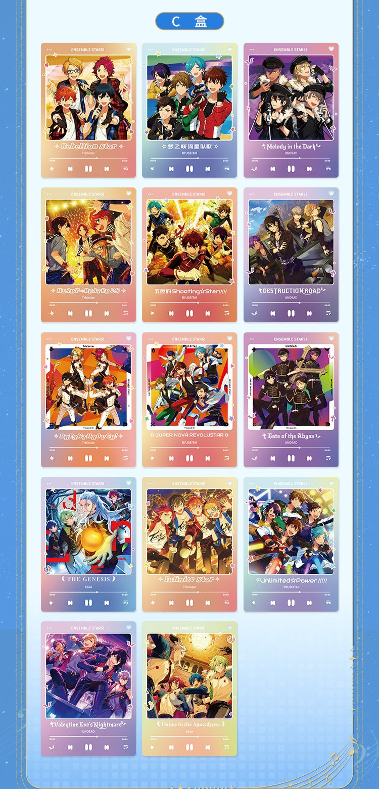 「特典付き-早期価格・振込締切日：3/4の15時」代行予約　偶像夢幻祭　中国限定商品　アルバムシリーズ-マグネットアクキー