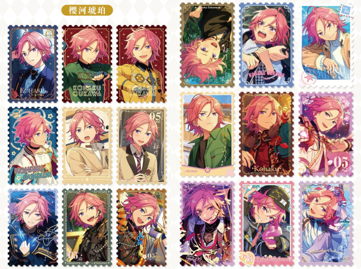 「店頭特典付き・振込締切日：2/27の15時」代行予約　偶像夢幻祭　EnsembleStars旗艦店丨中国上海店頭限定-星願切手カード＆星幻ポラ風カード第五弾