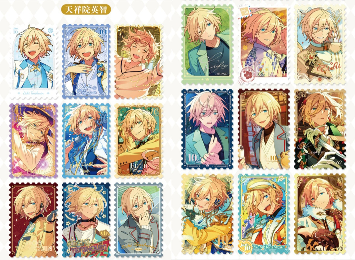 「店頭特典付き・振込締切日：2/27の15時」代行予約　偶像夢幻祭　EnsembleStars旗艦店丨中国上海店頭限定-星願切手カード＆星幻ポラ風カード第五弾