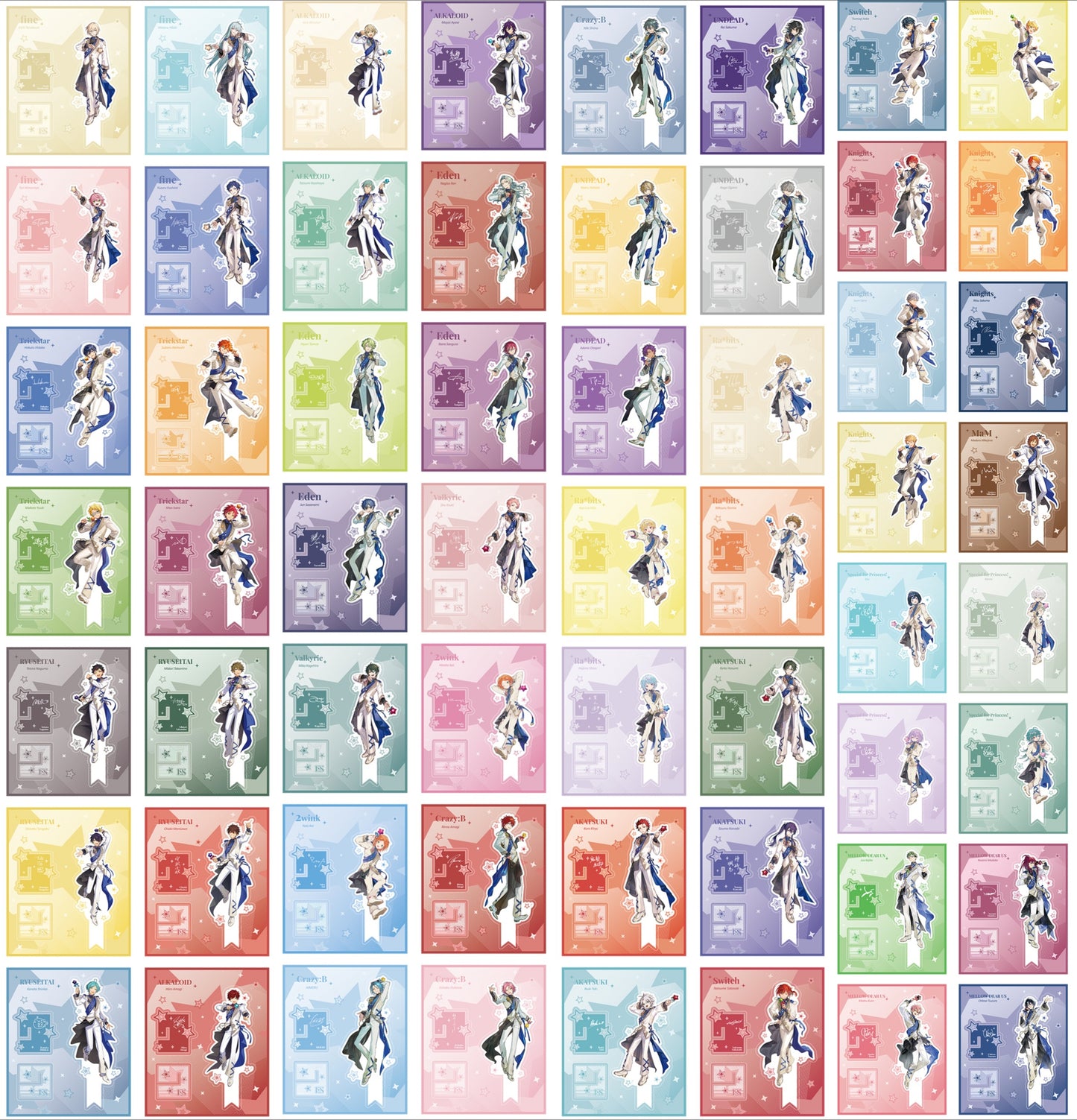 「特典付き・振込締切日：8/21の15時」代行予約　偶像夢幻祭　十周年ポップアップストア　店頭限定商品