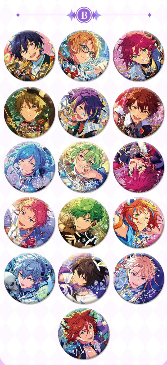 「早期価格・振込締切日：9/25の15時」代行予約　偶像夢幻祭　中国限定商品　盛彩缶バッジ第二弾